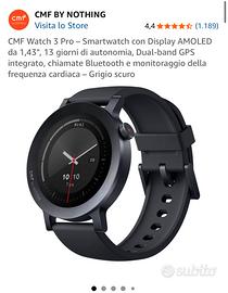 Orologio CFM whatc 3 pro nuovo
