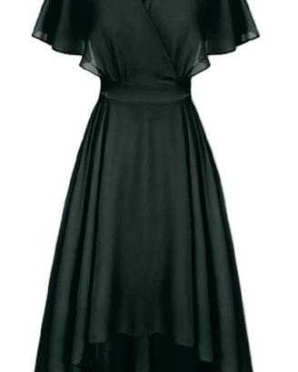 Abito Nero Elegante Nuovo Cerimonia, Halloween