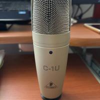Microfono a condensatore USB BEHRINGER C1U