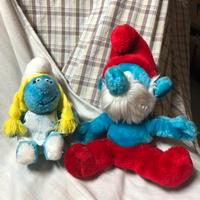 Puffi peluche anni 80