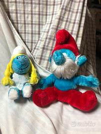 Puffi peluche anni 80