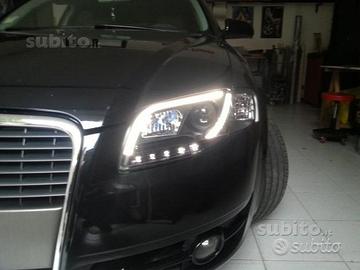 Fari anteriori audi a4 b7 8e led tube 2004-08