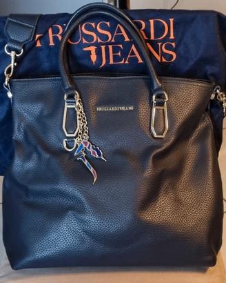 Borsa Trussardi Jeans blu