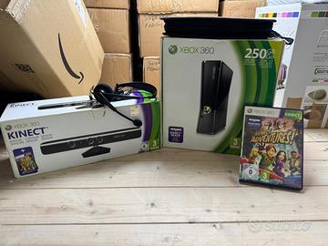 Xbox 360 con modifica 250 GB + kinect