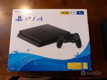 Ps4 slim 1tb+ 3 giochi 