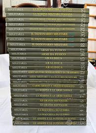 Enciclopedia MILITARIA completa 25 volumi