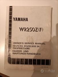 manuale officina YamahaWR 250Z(F)  2t 1993/1994