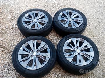 cerchi e gomme 16 ORIGINALI Peugeot 