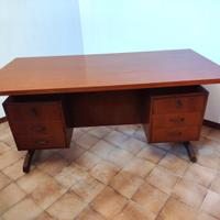 Scrivania anni '70 con 6 cassetti