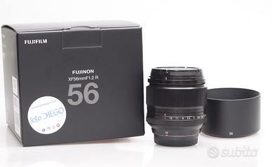 Obiettivo fuji super ebc xf 56 mm f/1.2 r aspheric