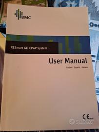 cpap Bmc Resmart GII e maschera nasale