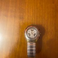 swatch aqua chrono 1996 space trip SEK 107