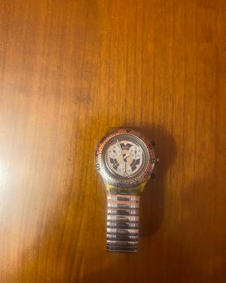 swatch aqua chrono 1996 space trip SEK 107