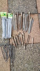 picchetti per campeggio