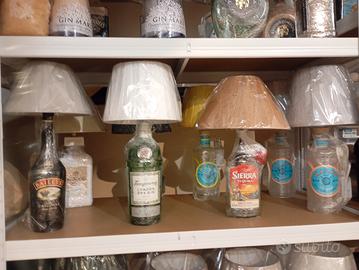 Lampade bottiglie artigianali vasto assortimento 
