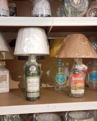 Lampade bottiglie artigianali vasto assortimento 