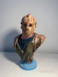 Busto Jason | 25 Cm | Stampa 3d| Dipinto a mano