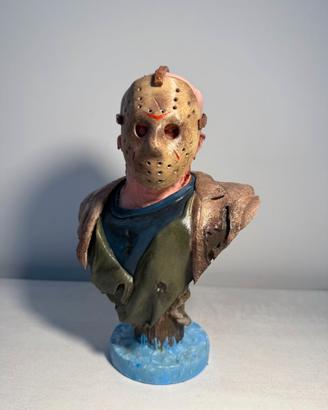 Busto Jason | 25 Cm | Stampa 3d| Dipinto a mano