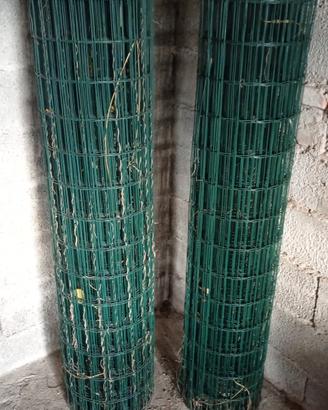 rotoli rete recinzione  h153 10x5 usata