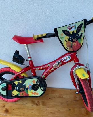 Bicicletta Bing12 Dino Bikes   Da 3 a 5anni