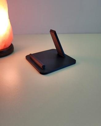 Supporto telefono portatelefono scrivania  blu