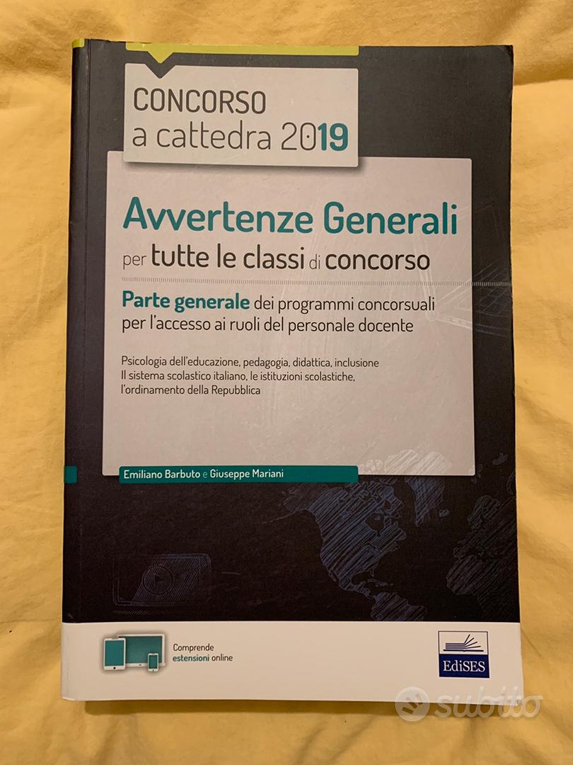 Manuale generale per concorso docenti - Libri e Riviste In vendita