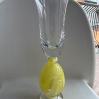 Calice singolo in cristallo Gecarà con limone