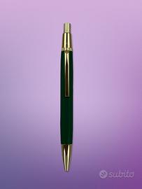 Penna verde con dettagli oro "ROLEX" Boutique