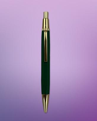 Penna verde con dettagli oro "ROLEX" Boutique