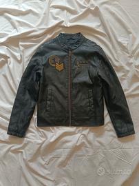 Giubbotto di pelle Sisley per bambino