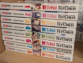 Otaku Teacher manga volumi 1-8