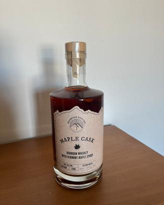 Maple Cask Bourbon Whiskey con fiashetta