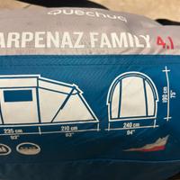 Tenda ad archi campeggio ARPENAZ FAMILY 4.1