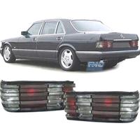 FANALI MERCEDES CLASSE S W126 80-91 CRISTALLO CROM