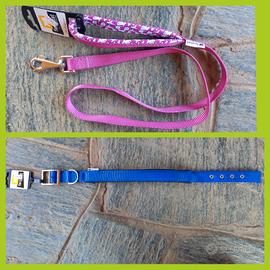 collare e guinzaglio cane NUOVI