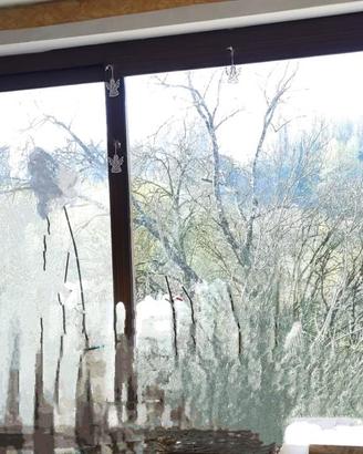 Finestrone scorrevole due ante 293 X 135