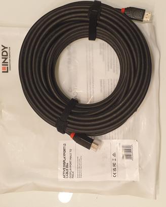 Cavo DisplayPort maschio 20mt nuovo