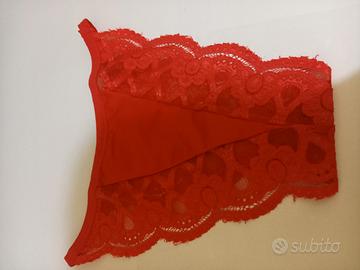 slip donna rosso
