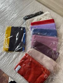 Stole chachemire seta in vari colori in foro