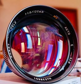 Porst  Tele, 135mm f1.8, luminoso, *RARO*, ✅