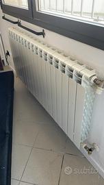 Termosifoni in alluminio bianchi