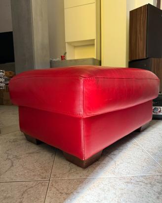 Pouf rosso