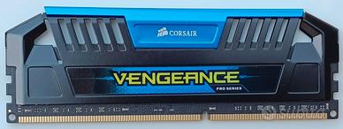 MEMORIA RAM CORSAIR VENGEANCE – 8 GB DDR3 1600 MHz