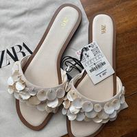 Ciabattine con perle Zara