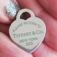 Charm cuore originale Tiffany