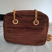 Borsa tessuto con catena