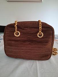 Borsa tessuto con catena