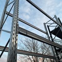 Stock scaffalatura portapallet zincata