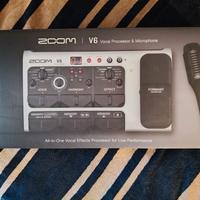 Zoom V6 set con microfono.