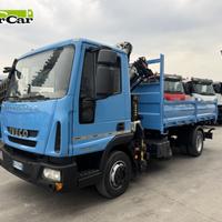 Iveco Eurocargo 80e22 gru e ribaltabile